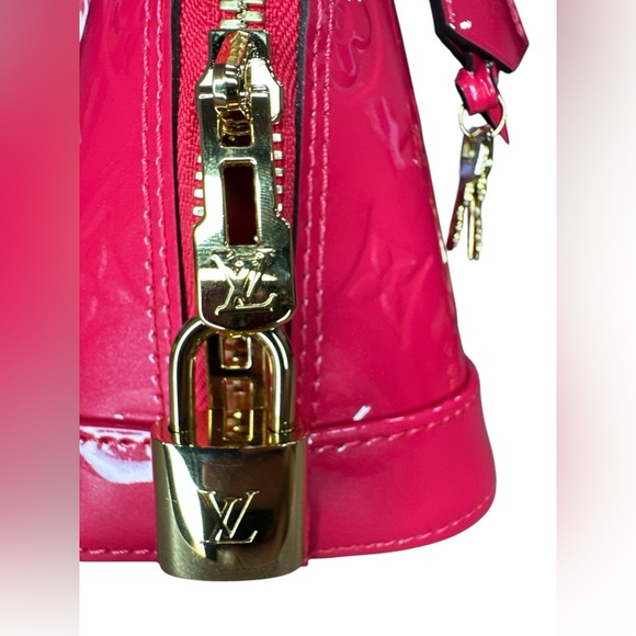 Louis Vuitton  Vernis Alma BB Hot Pink FULL SET - Picture 4 of 6